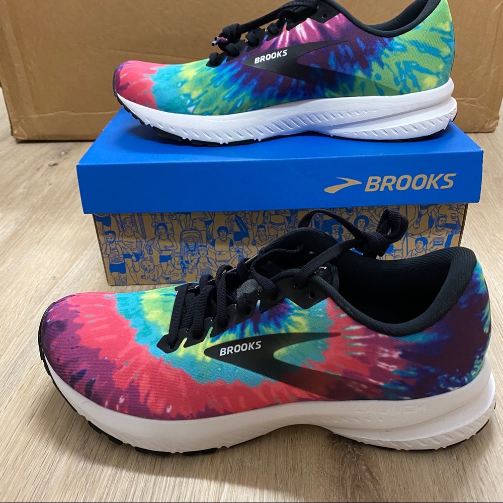 Brooks Tie-Dye Multicolor Running Sneakers